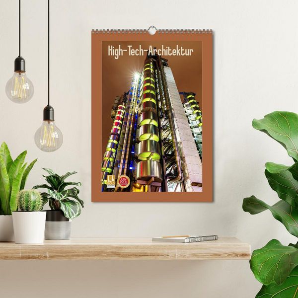 Produktbild: High-Tech-Architektur (Wandkalender 2026 DIN A3 hoch), CALVENDO Monatskalender