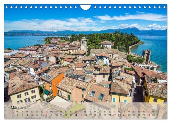 Produktbild: Gardasee - lago di Garda by Sascha Ferrari (Wandkalender 2026 DIN A4 quer), CALVENDO Monatskalender