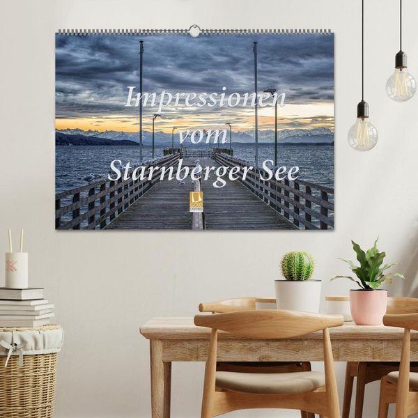 Produktbild: Impressionen vom Starnberger See (Wandkalender 2026 DIN A2 quer), CALVENDO Monatskalender