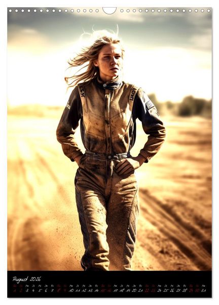 Produktbild: Dirt Race Girls (Wandkalender 2026 DIN A3 hoch), CALVENDO Monatskalender