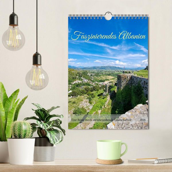 Produktbild: Faszinierendes Albanien (Wandkalender 2026 DIN A4 hoch), CALVENDO Monatskalender
