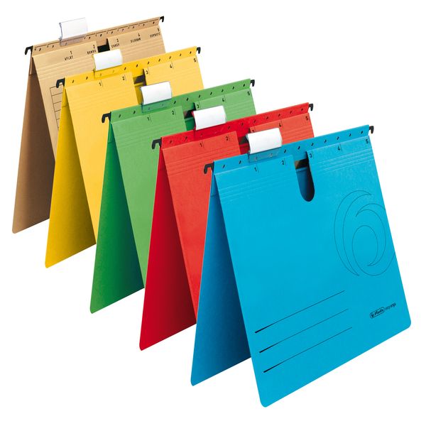 Produktbild: Herlitz H&auml;ngehefter A4 natron 5er Set