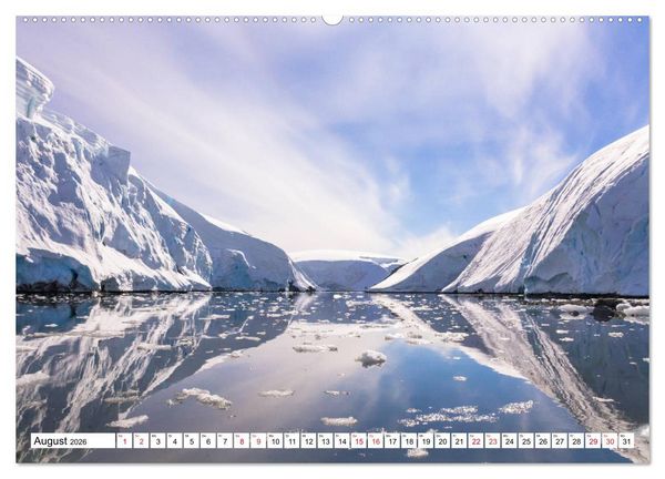 Produktbild: Faszination Antarktis (Wandkalender 2026 DIN A2 quer), CALVENDO Monatskalender