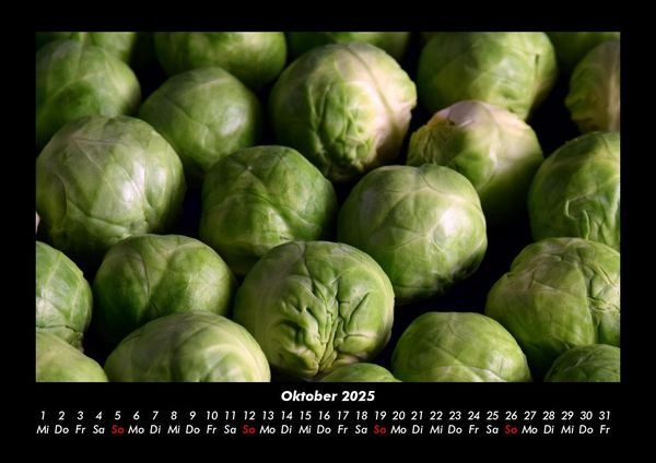 Produktbild: Gem&uuml;sekalender 2025 Fotokalender DIN A3