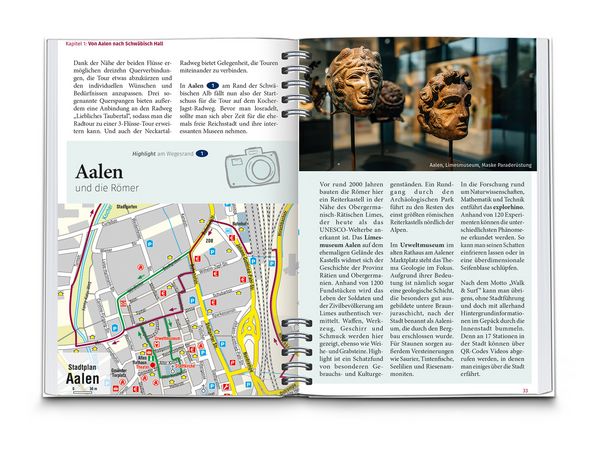Produktbild: KOMPASS Radreisef&uuml;hrer Kocher-Jagst-Radweg