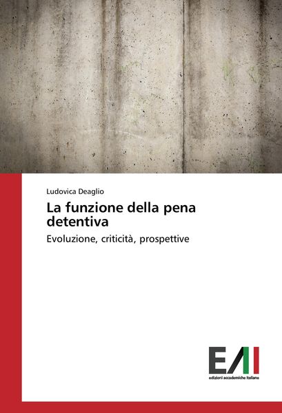 Produktbild: La funzione della pena detentiva