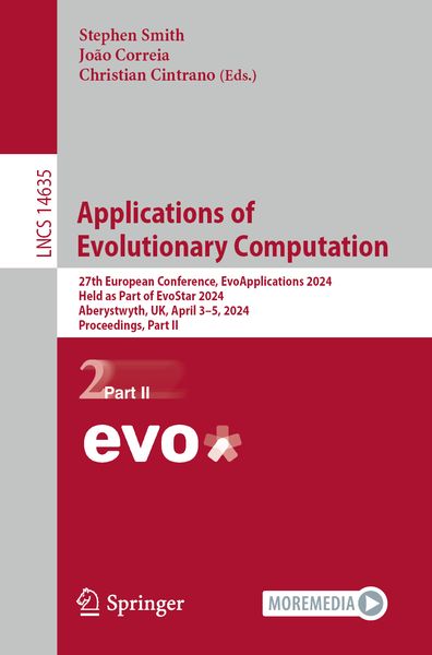 Produktbild: Applications of Evolutionary Computation