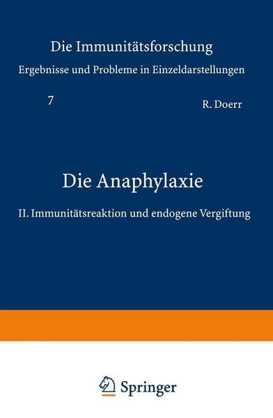 Produktbild: Die Anaphylaxie