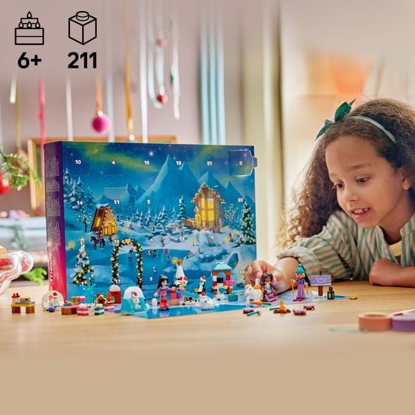 Produktbild: LEGO Friends Adventskalender 2026 Weihnachtsspielzeug ab 6 Jahren 42698