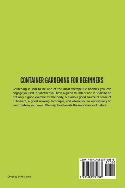 Produktbild: Container Gardening For Beginners