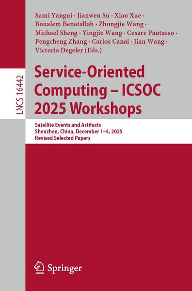 Produktbild: Service-Oriented Computing &ndash; ICSOC 2025 Workshops