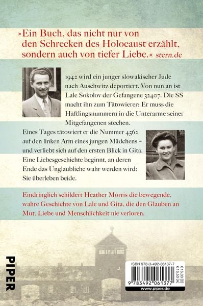 Produktbild: Der T&auml;towierer von Auschwitz
