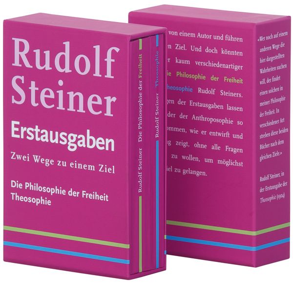 Produktbild: Zwei Wege zu einem Ziel: Die Philosophie der Freiheit (1894); Theosophie (1904)