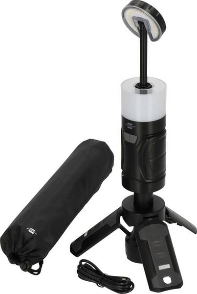 Produktbild: Brennenstuhl 1173740008 UL 400 AT Arbeitsleuchte, Camping-Leuchte 400 lm 540 g Schwarz, Wei&szlig;