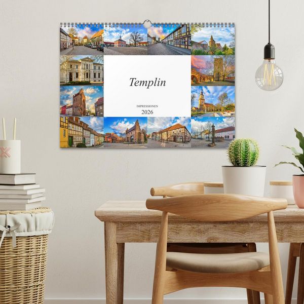 Produktbild: Templin Impressionen (Wandkalender 2026 DIN A3 quer), CALVENDO Monatskalender