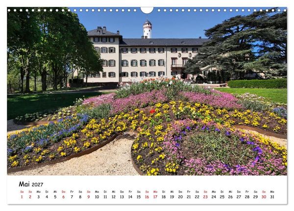 Produktbild: Bad Homburg Schlossblick (Wandkalender 2027 DIN A3 quer), CALVENDO Monatskalender