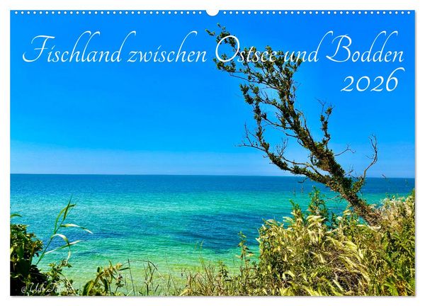 Produktbild: Fischland zwischen Ostsee und Bodden (Wandkalender 2026 DIN A2 quer), CALVENDO Monatskalender
