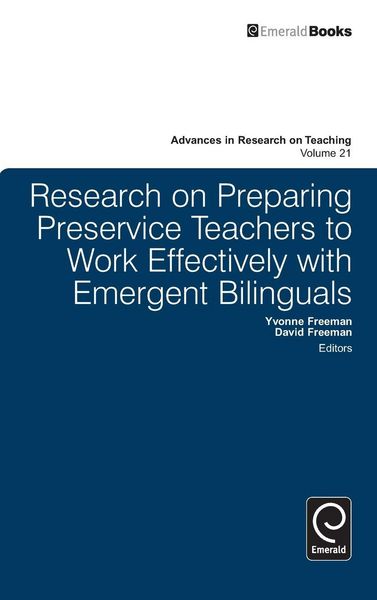 Produktbild: Research on Preparing Preservice Teachers to Work Effectively with Emergent Bilinguals