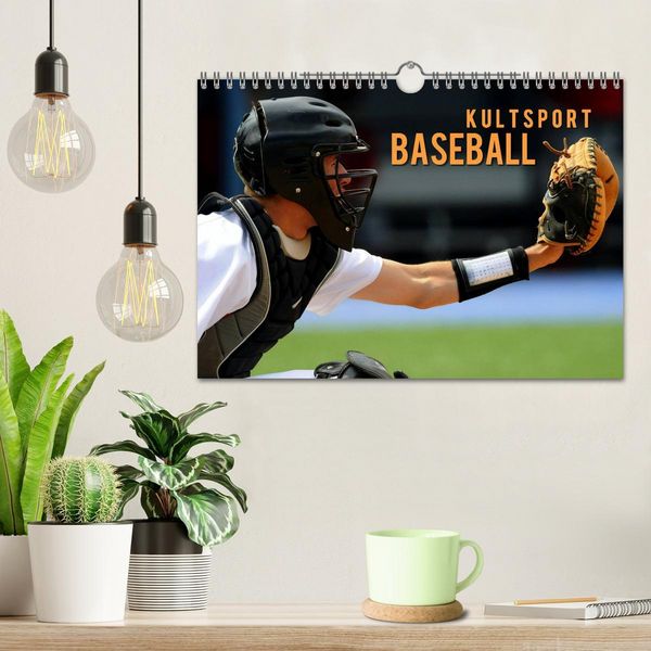 Produktbild: Kultsport Baseball (Wandkalender 2026 DIN A4 quer), CALVENDO Monatskalender