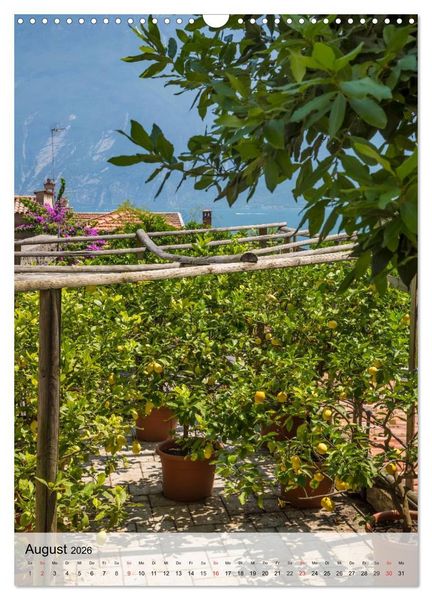 Produktbild: LIMONE SUL GARDA Unvergessliche Momente (Wandkalender 2026 DIN A3 hoch), CALVENDO Monatskalender