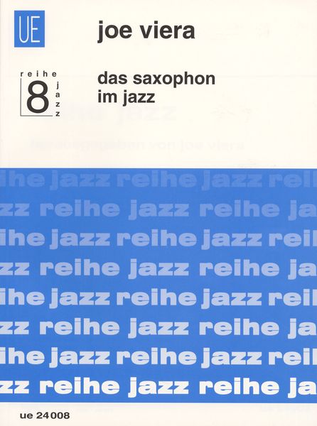 Produktbild: Viera, J: Saxophon im Jazz