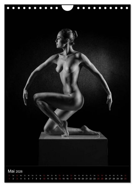 Produktbild: BODY SCULPTURE (Wandkalender 2026 DIN A4 hoch), CALVENDO Monatskalender