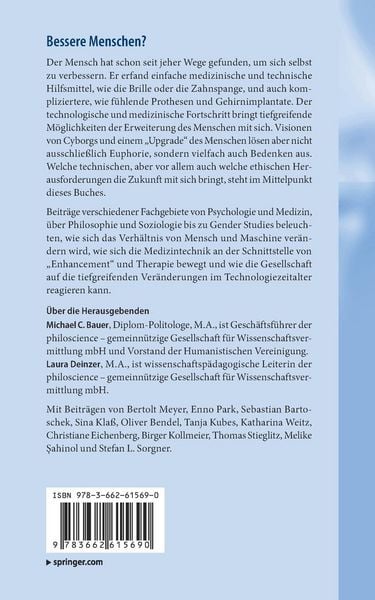 Produktbild: Bessere Menschen? Technische und ethische Fragen in der transhumanistischen Zukunft