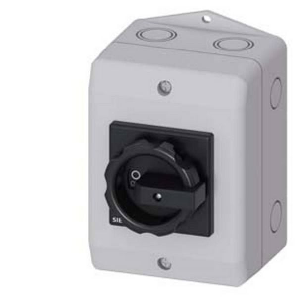 Siemens Lasttrennschalter Schwarz 3polig 16mm² 25A 690 V/AC 3LD21640TB51