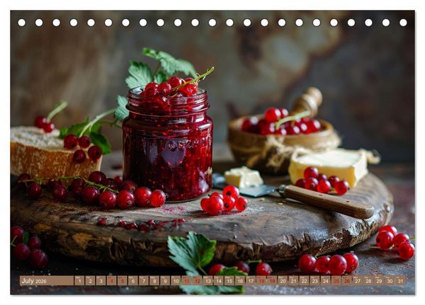 Produktbild: Fruit Paradise in a Jar (Desk Calendar 2026 DIN A5 landscape), CALVENDO 12 Month DeskCalendar