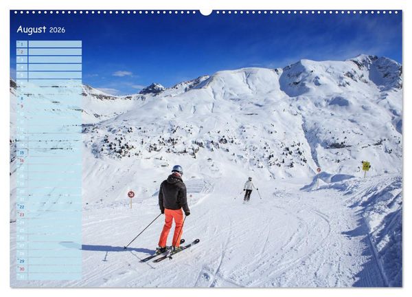 Produktbild: Ski und Snowboard - Leidenschaft im Schnee (Wandkalender 2026 DIN A2 quer), CALVENDO Monatskalender