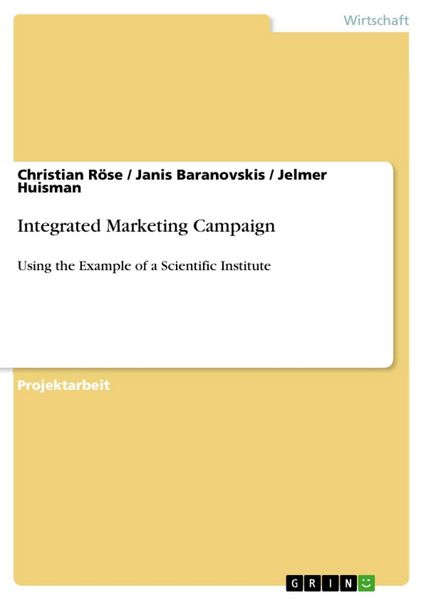 Produktbild: Integrated Marketing Campaign