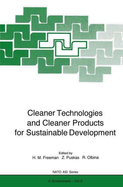 Produktbild: Cleaner Technologies and Cleaner Products for Sustainable Development