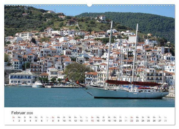 Produktbild: Sporadeninsel Skiathos (Wandkalender 2026 DIN A2 quer), CALVENDO Monatskalender
