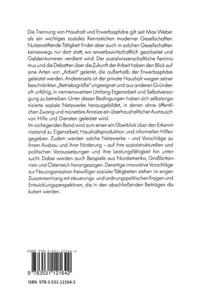 Produktbild: Formen der Eigenarbeit