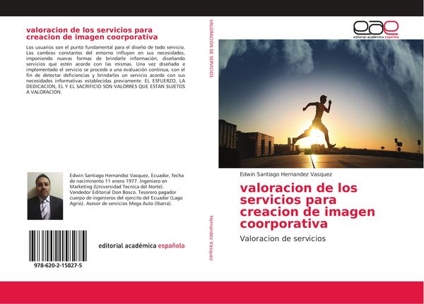 Produktbild: Valoracion de los servicios para creacion de imagen coorporativa