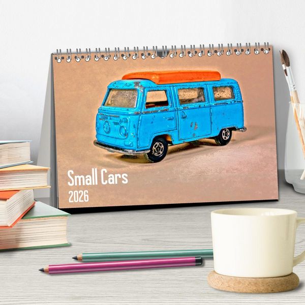 Produktbild: Small Cars (Tischkalender 2026 DIN A5 quer), CALVENDO Monatskalender
