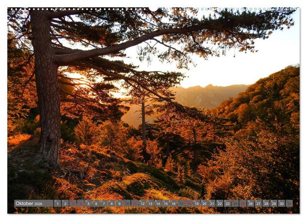 Produktbild: Weitwandern auf Korsika GR 20 (hochwertiger Premium Wandkalender 2026 DIN A2 quer), Kunstdruck in Hochglanz