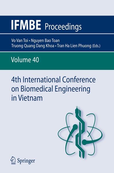 Produktbild: 4th International Conference on Biomedical Engineering in Vietnam