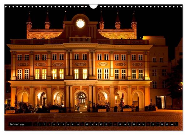 Produktbild: Ostseeperle Rostock (Wandkalender 2026 DIN A3 quer), CALVENDO Monatskalender