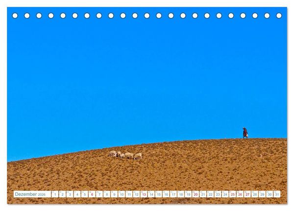 Produktbild: Bolivien - Land und Leute (Tischkalender 2026 DIN A5 quer), CALVENDO Monatskalender