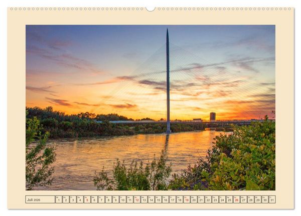 Produktbild: Zauberhaftes Saragossa (hochwertiger Premium Wandkalender 2026 DIN A2 quer), Kunstdruck in Hochglanz