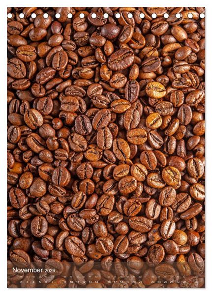 Produktbild: Kaffee f&uuml;r ein Genusserlebnis (Tischkalender 2026 DIN A5 hoch), CALVENDO Monatskalender