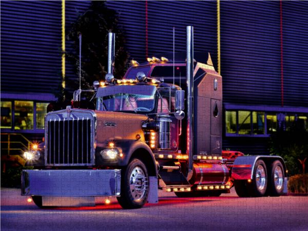 Produktbild: CALVENDO Puzzle Kenworth W900A EXTHD 1000 Teile Lege-Gr&ouml;&szlig;e 64 x 48 cm Foto-Puzzle Bild von Ingo Laue