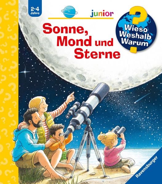 Produktbild: Wieso? Weshalb? Warum? junior, Band 72 - Sonne, Mond und Sterne