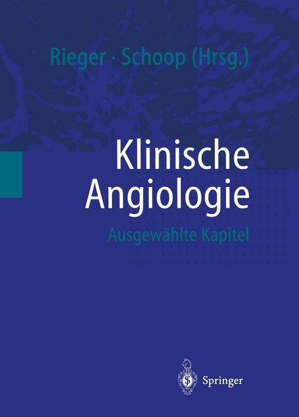 Produktbild: Klinische Angiologie