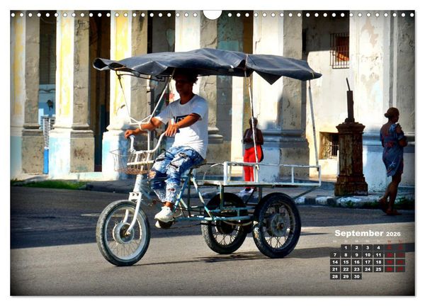 Produktbild: Lastenr&auml;der in Havanna (Wandkalender 2026 DIN A3 quer), CALVENDO Monatskalender