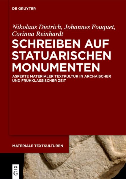 Produktbild: Schreiben auf statuarischen Monumenten