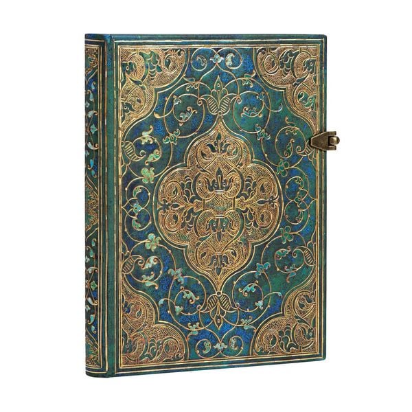 Produktbild: Hardcover Notizbuch Chroniken in T&uuml;rkis, Midi, Liniert