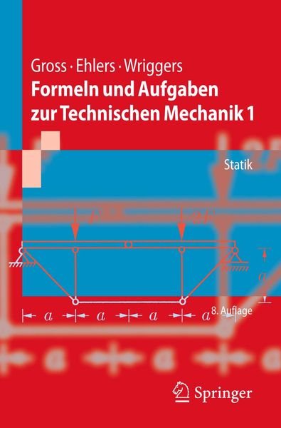 Produktbild: Formeln und Aufgaben zur Technischen Mechanik 1