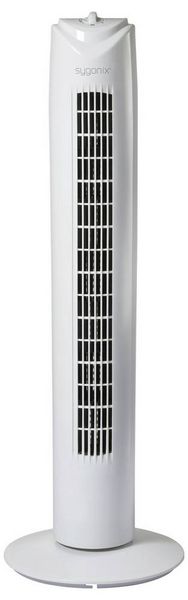 Produktbild: Sygonix Turmventilator 50W (&Oslash; x H) 270mm x 805mm Wei&szlig; Oszillierend, Timer